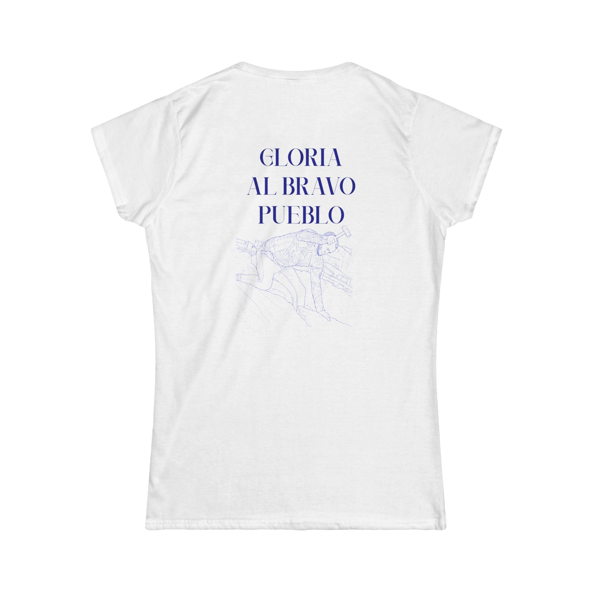 Gloria Al Bravo Pueblo Tee — Women’s T‑Shirt