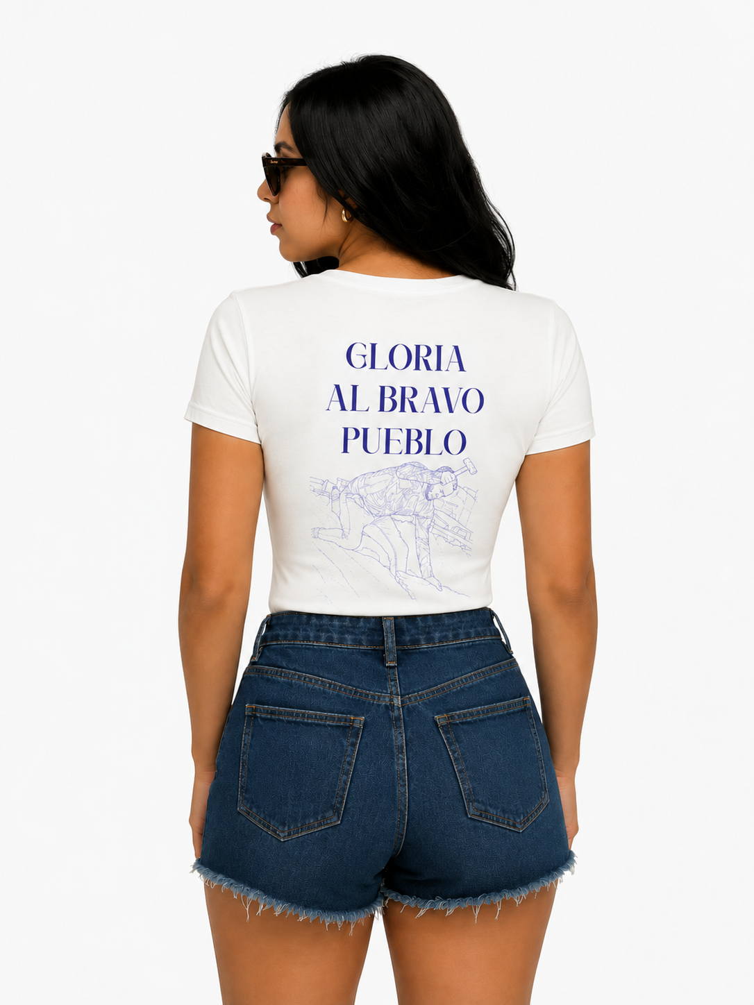 Gloria Al Bravo Pueblo Tee — Women’s T‑Shirt